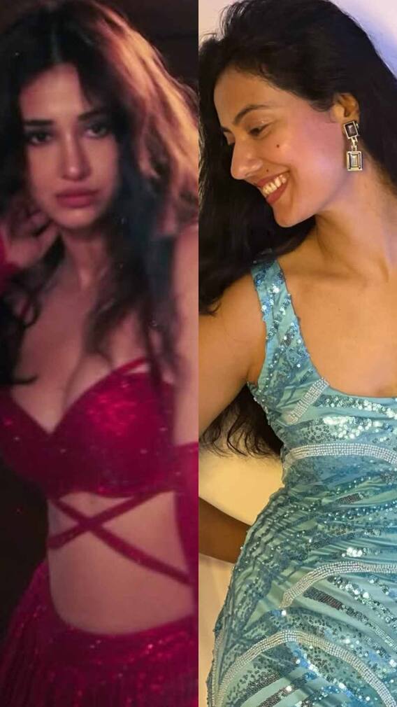 पाटनी सिस्टर्स ने मचाई इंटरनेट पर तबाही, शॉर्ट ड्रेस में खूब दिखाई अदाएं
