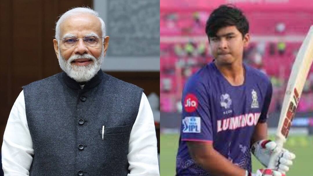 PM Narendra Modi big statement on Vaibhav suryavanshi who scored a century in 35 balls in ipl know what he said marathi news आयपीएलमध्ये शतकी खेळी करत धमाका करणाऱ्या वैभव सूर्यवंशीबाबत पीएम मोदींचं मोठं वक्तव्य