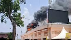 Massive Fire Breaks Out At Ujjain's Mahakaleshwar Temple, Firefighting Ops On