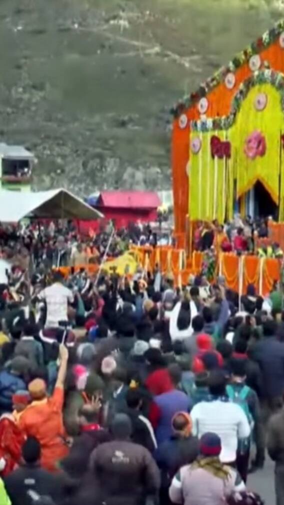 केदारनाथ में आस्था का उमड़ा सैलाब, चार दिनों में ही टूटे रिकॉर्ड