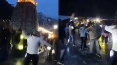 केदारनाथ मंदिर परिसर में डीजे पर नाचते युवाओं का वीडियो वायरल, रुद्रप्रयाग पुलिस ने की पुष्टि, जांच जारी