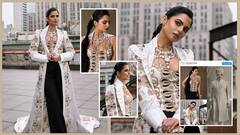 Met Gala 2025 मध्ये अंबानींच्या लेकीचा रॉयल अंदाज; गळ्यातल्या शाही हारावर खिळल्या नजरा, PHOTO