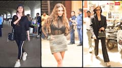 Celebs Spotted: शॉर्ट हेयर..आंखों पर चश्मा, नए लुक में छाई तारा सुतारिया, जालीदार टॉप पहन इठलाती दिखीं मलाइका