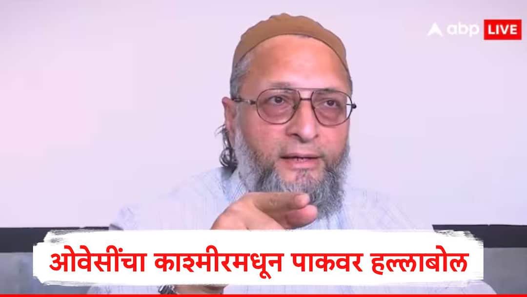 Pahalgam Terror Attack Asaduddin Owaisi slam Pakistan and appeal to Modi Government to take strong action Pahalgam Terror Attack: केंद्र सरकारनं पहलगाम दहशतवादी हल्ल्याचं सडेतोड प्रत्युत्तर द्यावं, ओवेसींचा काश्मीरमधून पाकिस्तानवर हल्लाबोल