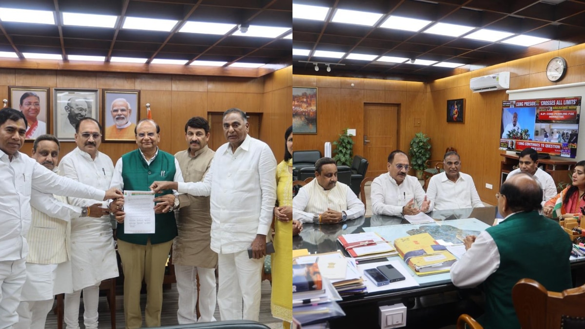 दिल्ली में जल संकट: बीजेपी ने AAP पर लगाया पानी की कटौती का आरोप, LG को सौंपा ज्ञापन