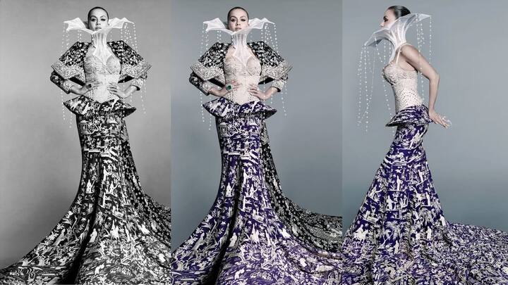 আদর পুনাওয়ালার স্ত্রী নাতাশা পুনাওয়ালা মণীশ মালহোত্রর তৈরি পোশাক পরেছিলেন। কিন্তু আগের বারের তুলনায় এবারে তাঁর উপস্থিতি ছিল ফিকে।