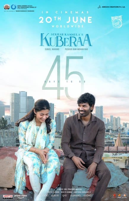 Dhanush: தனுஷ் - ராஷ்மிகா மந்தனா போஸ்டருடன் வெளியான 'குபேரா' பட அப்டேட்!