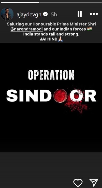 भारत की विधवाओं के आंसुओं का बदला है', Operation Sindoor पर गर्व से चौड़ा हुआ फिल्मी सितारों का सीना