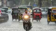 Rain Alert: આગામી ૩ કલાક ગુજરાતના ૬ જિલ્લામાં 'રેડ એલર્ટ'! વીજળીના કડાકા ભડાકા સાથે વરસાદ તૂટી પડશે, ૮૭ KM સ્પીડે પવન ફુંકાશે