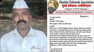 रिक्षावर झाड कोसळून 'मुंबईचा डबेवाला' ठार, कुटुंबीयांवर दु:खाचा डोंगर; संघटनेचं मुख्यमंत्र्यांना पत्र