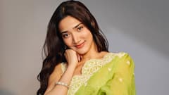 Medha Shankar Glows In Lime Green Saree: A Picture-Perfect Traditional Moment