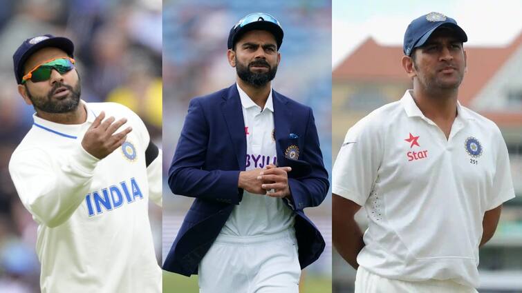 was rohit sharma best test captain india has ever had rohit sharma test captaincy record comparison virat kohli ms dhoni after rohit sharma test retirement क्या भारत के बेस्ट टेस्ट कप्तान थे रोहित शर्मा? देखें उनकी कप्तानी में टीम इंडिया का रिजल्ट