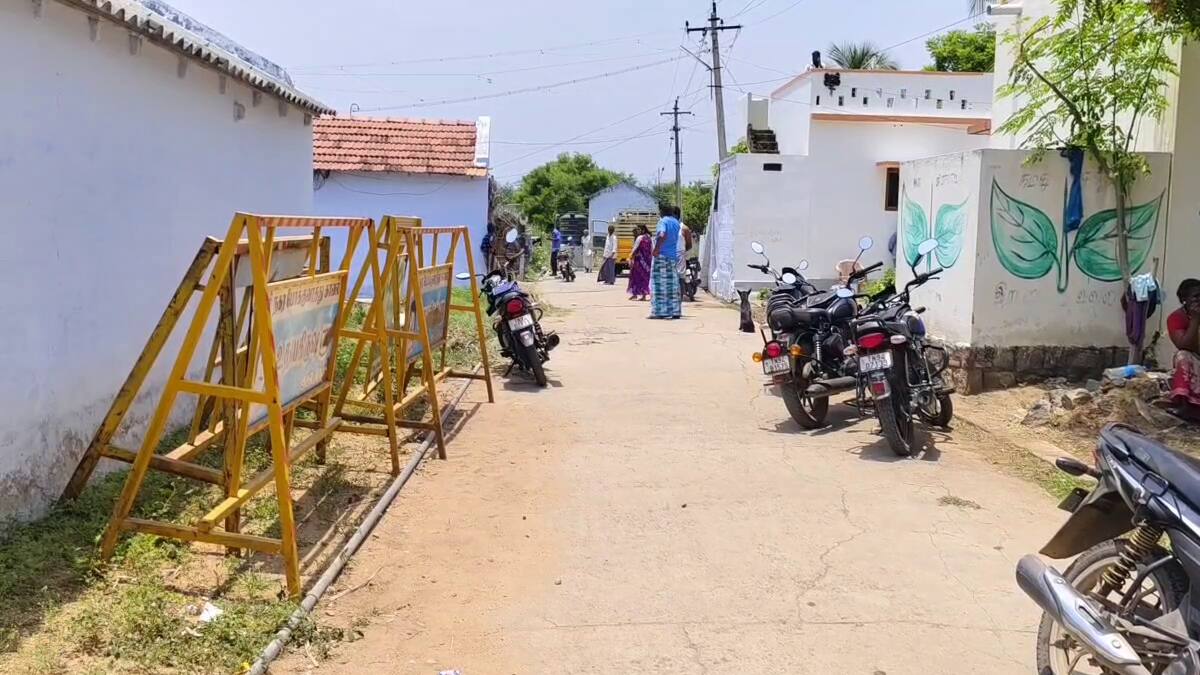 ஒரு வாரத்திற்கும் மேலாக காணாமல் போனவர் வீட்டின் முன்பு புதைக்கப்பட்ட சம்பவத்தால் அதிர்ச்சி