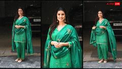 घर के फंक्शन के लिए परफेक्ट है निम्रत कौर जैसा ग्रीन सूट, सिंपल आउटफिट में लगेंगी एलिगेंट