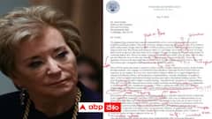 హార్వార్డ్ కు లేఖ రాసిన అమెరికా విద్యామంత్రి - తమ్ముడు సినిమాలో పవన్ కల్యాణ్ లెటర్ గ్రామరే బెటర్ - నవ్వులపాలు