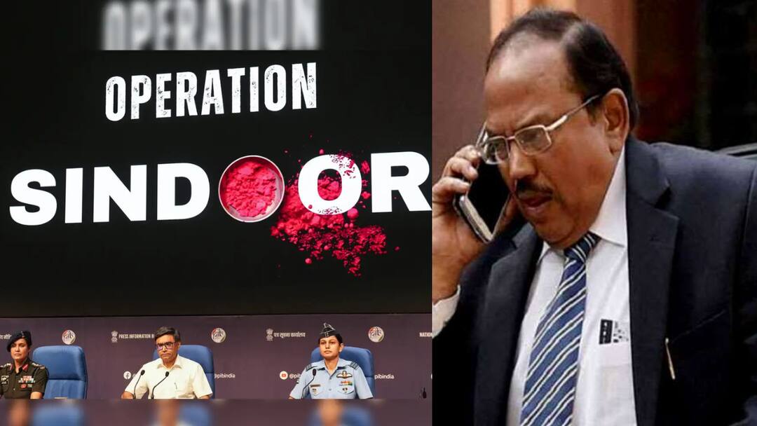 Ajit Doval get phone call from Pakistan NSA Asim Malik after Operation Sindoor Operation Sindoor Ajit Doval: ऑपरेशन सिंदूर संपताच अजित डोवालांना पाकिस्तानमधून फोन, गयावया करत तो व्यक्ती म्हणाला....