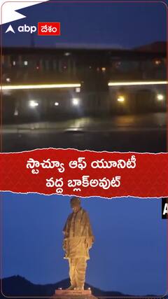 Blackout at Statue of Unity