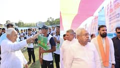बेगूसराय: CM नीतीश ने कई कार्यक्रमों में की शिरकत, स्टेडियम पहुंचकर खिलाड़ियों का बढ़ाया हौसला