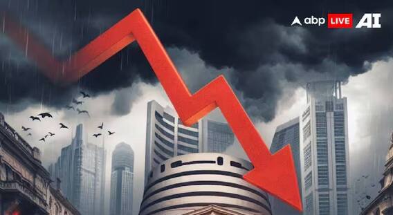 Stock Market : भारतीय भांडवली बाजार गडगडला; डॉलरच्या तुलनेत रुपया 30 पैशांनी खाली; गुंतवणूकदारांमध्ये चिंता, नेमकं कारण काय?