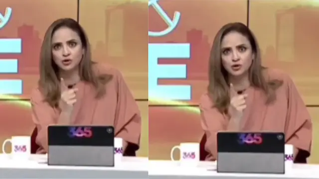 అబ్బో ..ఇంత ఓవరాక్షన్ చేస్తోందేంటి ? పాక్ యాంకర్ వీడియో వైరల్