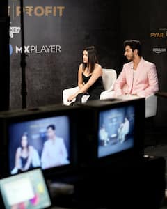 RJ Mahvash Serves Summer Glam In A Black Strappy Dress, See Pics