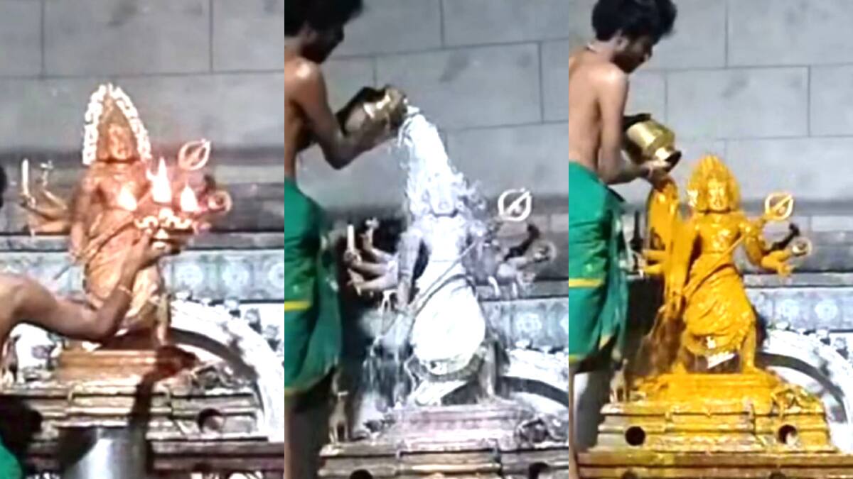 திருவெண்காடு அகோர மூர்த்தி சுவாமிக்கு சிறப்பு அபிஷேக ஆராதனை - என்ன விஷேசம் தெரியுமா...?