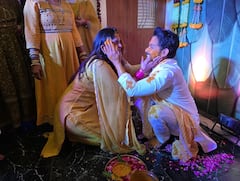 हळद लागली.. ‘बिग बॉस मराठी’ फेम अक्षय केळकरच्या हळदीचे फोटो व्हायरल!