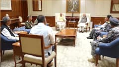 PM Modi Holds Meet With Rajnath, NSA Ajit Doval, CDS At Lok Kalyan Marg Residence