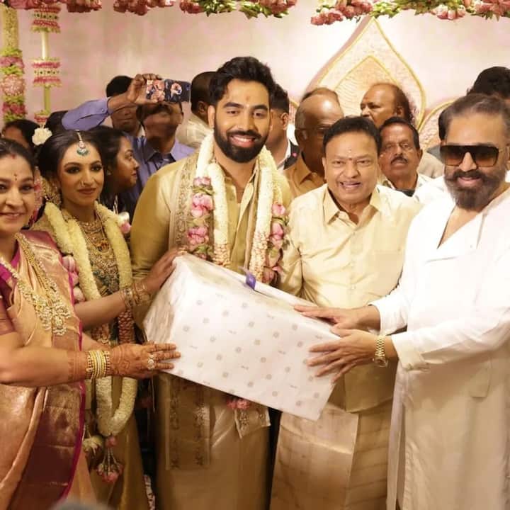 இவருடைய மூத்த மகள் தான் பிரீத்தா கே கணேஷ். இவருக்கு கடந்த சில மாதங்களுக்கு முன்பு திருமணம் நிச்சயதார்த்தம் நடந்த நிலையில், இன்று பிரம்மாண்டமான முறையில் திருமணம் நடந்துள்ளது.