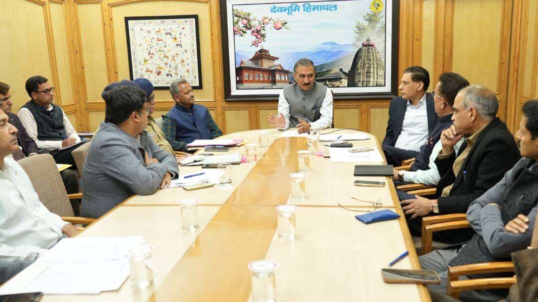 india pakistan News Sukhvinder Singh Sukhu reviewed situation in state issued necessary guidelines ann हिमाचल के सीएम सुक्खू ने प्रदेश के हालात की समीक्षा की, जारी किए आवश्यक दिशा-निर्देश