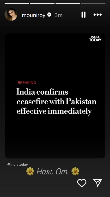 भारत फिर से लहूलुहान नहीं होना चाहिए', इंडिया-पाकिस्तान सीजफायर पर बोलीं रवीना टंडन, इन सितारों ने भी किया रिएक्ट