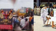 Jawan Murali Naik Body Reached | బెంగుళూరు ఎయిర్ పోర్టు నుంచి స్వగ్రామానికి మురళీ నాయక్ పార్థివ దేహం | ABP Desam