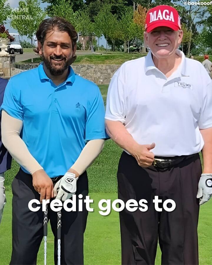 दरम्यान, डोनाल्ड ट्रम्प यांच्या या ट्वीटमुळे त्यांच्यावर सोशल मीडियावर मीम्सचा पाऊस पडतोय. वॉर रुकवा दी पापा या स्लोगनवर अनेक मीम्स पाहायला मिळत आहेत.