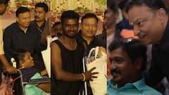மகள் திருமணத்தை அசத்திய தயாரிப்பாளர் ஐசரி..மாற்றுத் திறனாளிகளுக்கு  சிறப்பு வரவேற்பு..நெகிழவைக்கும் புகைப்படங்கள்