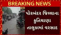 Porbandar Unseasonal rains: પોરબંદર જિલ્લાના કુતિયાણા તાલુકામાં 3 ઈંચથી વધુ વરસાદ