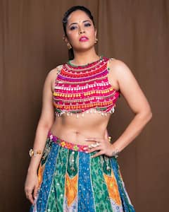 Anasuya Bharadwaj: లెహంగాలో అనసూయ... ఆ అందం, ఆ స్టైల్ కిర్రాక్ ఉంది లే