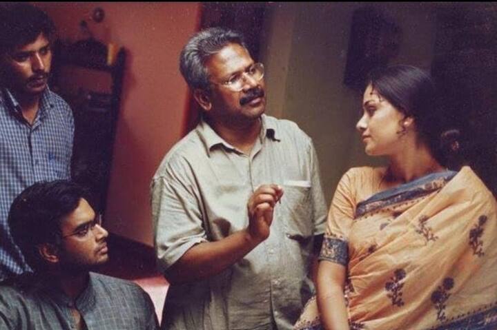 Kannathil Muthamittal (2002, Tamil) Director: Mani Ratnam Caption: Simran delivers a powerful performance as an adoptive mother supporting her daughter's quest to find her biological mother amidst the Sri Lankan civil war