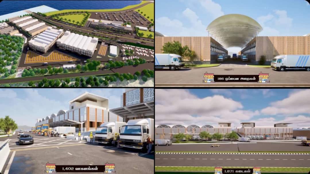 Panjapur Vegetable Market: புதிய கோயம்பேடு கிடைச்சிருச்சு - 22 ஏக்கர், 1871 கடைகள் - பார்க்கிங், பக்கத்துலயே பஸ்  ஸ்டேண்ட்