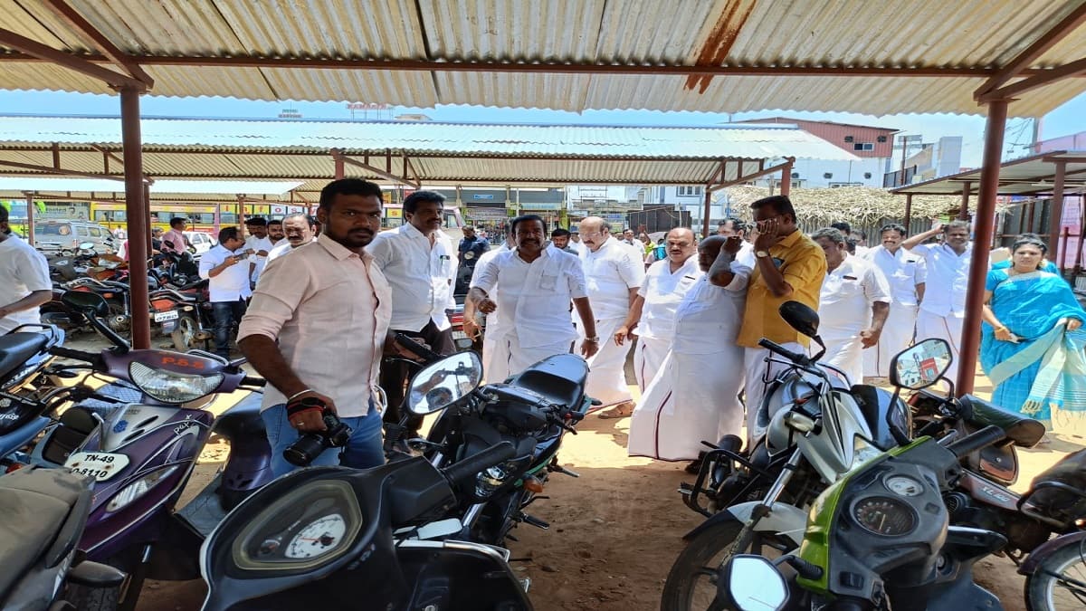 தஞ்சையில் அமைச்சர் கே.என்.நேரு திடீர் ஆய்வு.. பரபரப்பான அதிகாரிகள் என்ன காரணம்?