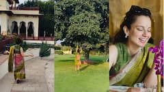 मोरासमोर डान्स, झाडावरच्या कैऱ्या तोडल्या, कंगना राणौतने शेअर केलं रील VIDEO