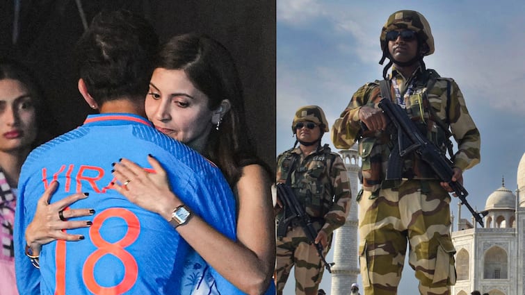 भारतीय सेना के सैनिक क्रिकेट खिलाड़ियों से बड़े हैं। कोहली की पत्नी, अनुष्का शर्मा ने भी इस मामले को स्वीकार किया