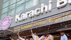 Karachi Bakery Targeted Again As Protesters Demand Name Change, Try To Damage Nameboard