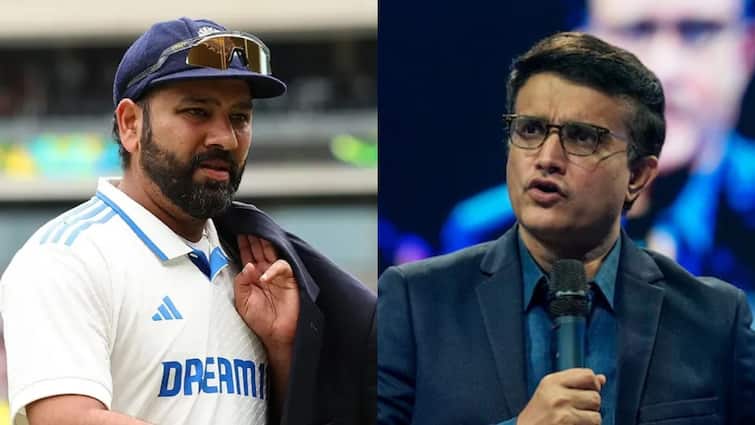 Rohit Sharma Retirement: रोहित की रिटायरमेंट पर क्या कह गए सौरव गांगुली? आखिर खुश क्यों हैं 'दादा'; दिया चौंकाने वाला बयान sourav ganguly reaction on rohit sharma test retirement says rohit sharma should feel proud of himself Rohit Sharma Retirement: रोहित की रिटायरमेंट पर क्या कह गए सौरव गांगुली? आखिर खुश क्यों हैं 'दादा'; दिया चौंकाने वाला बयान