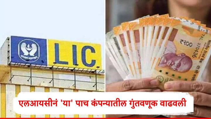 LIC Investment : भारतीय जीवन विमा निगम अर्थात एलआयसीकडून विविध कंपन्यांच्या स्टॉक्समध्ये गुंतवणूक केली जाते. आता एलआयसीनं कोणत्या कंपन्यांमध्ये गुंतवणूक वाढवली याबाबत माहिती समोर आली आहे.