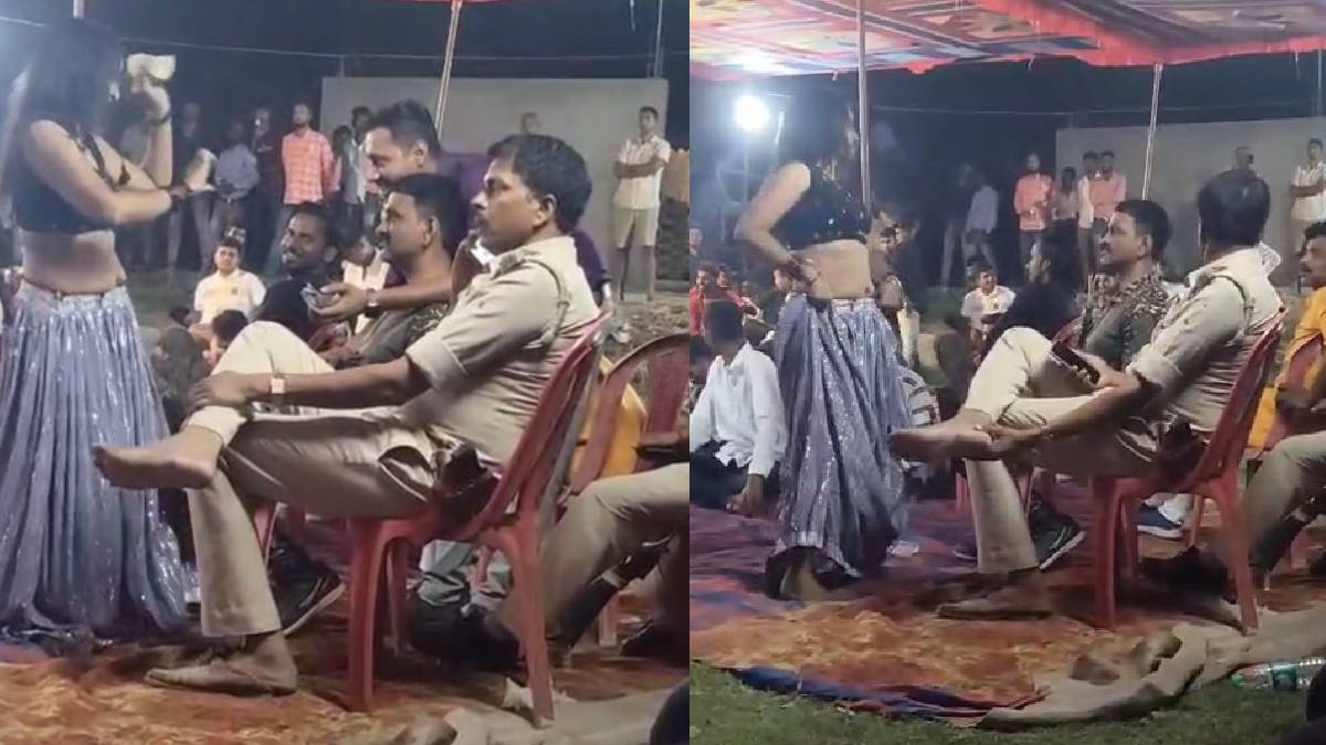 सीवान में डायल 112 के दारोगा और चालक सस्पेंड, नर्तकी के अर्धनग्न डांस का उठा रहे थे लुत्फ