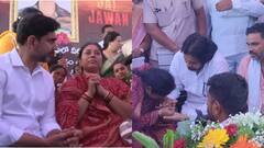 మురళీ నాయక్ కుటుంబసభ్యులను ఓదార్చిన పవన్ కళ్యాణ్, నారా లోకేష్.. అండగా ఉంటామని భరోసా