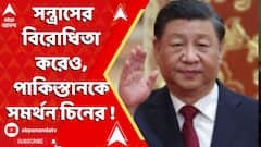 China on India : সন্ত্রাসের বিরোধিতা করেও, পাকিস্তানকে সমর্থন চিনের !
