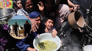 इस्रायलने मानवतावादी मदत अडवल्याने गाझामध्ये भीषण अन्नटंचाई, नागरिकांवर कासवाचं मांस खाण्याची वेळ