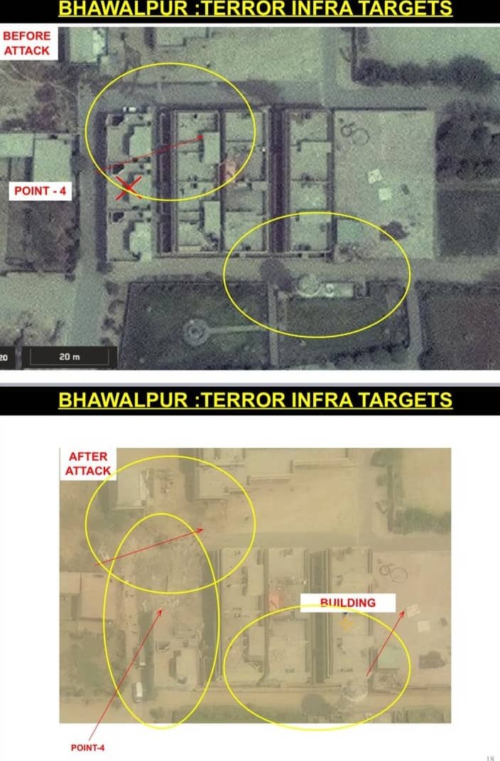 Before-After Satellite Pics Show Operation Sindoor's Impact On Pakistani Terror Sites