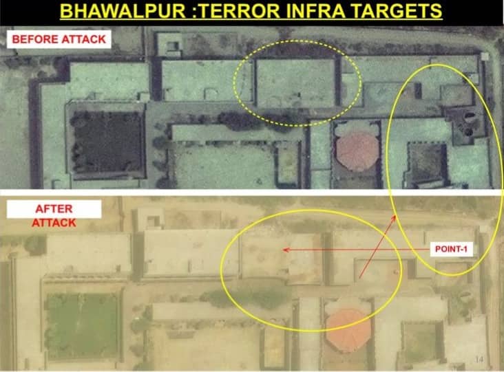 Before-After Satellite Pics Show Operation Sindoor's Impact On Pakistani Terror Sites
